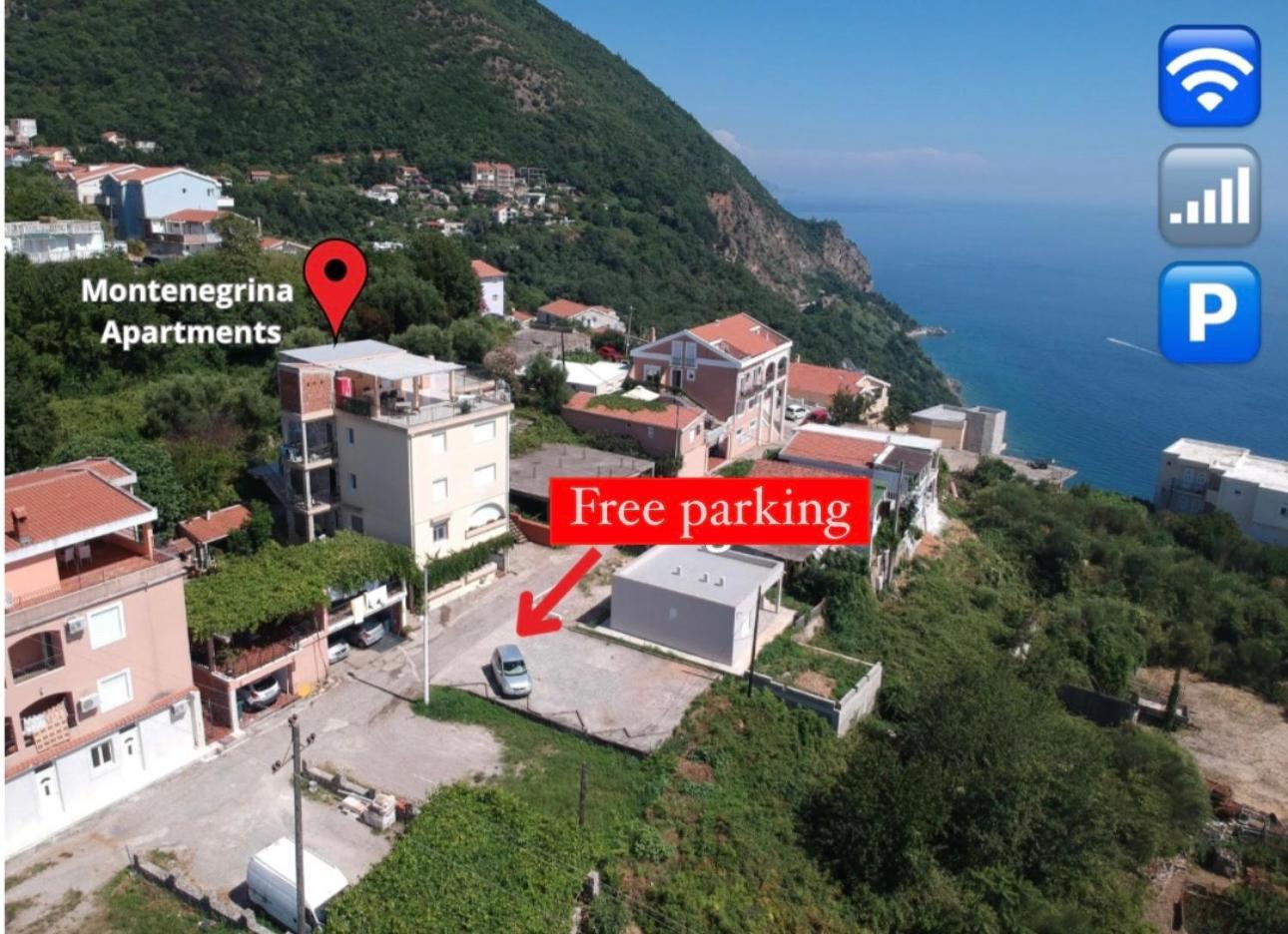Montenegrina Apartment Budva Eksteriør billede